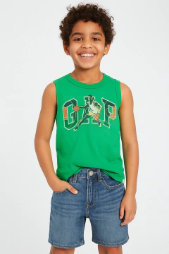 Regata Gap Verde - Gap004 - Tamanho 8 anos - comprar online