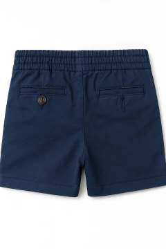 Short de Algodão com Logo Bordado Ralph Lauren - Tamanho 12 meses - Mimos de Orlando