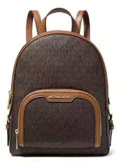 Mochila Michael Kors Jaycee Large - Marrom Logo