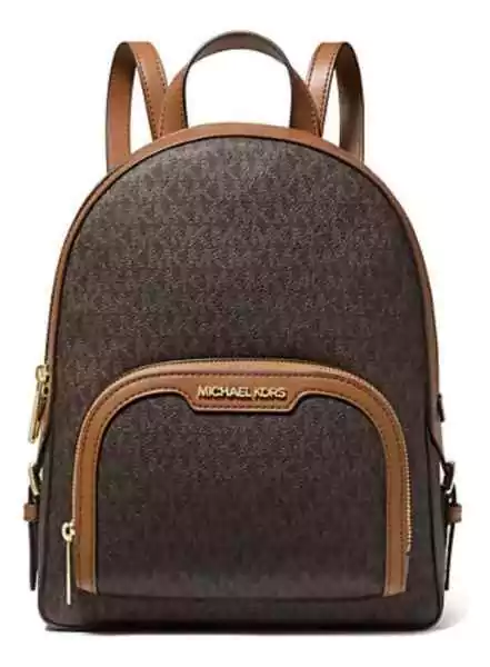 Mochila Michael Kors Jaycee Large - Marrom Logo