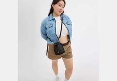 Bolsa Coach Mini Bucket Bag Gold Walnut Black - comprar online