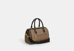 Bolsa Coach Rowan satchel bag in signature canvas - Mimos de Orlando