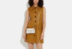 Bolsa Coach Tabby Crossbody Wristlet Branca na internet