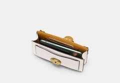 Bolsa Coach Tabby Crossbody Wristlet Branca - loja online