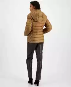 Jaqueta Forrada Michael Kors Dark Caramel - Tamanho G - Mimos de Orlando