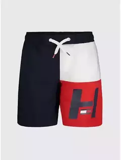 Bermuda Tommy Hilfiger Swimming - TH0049 - Tamanho 16 - 18 anos na internet