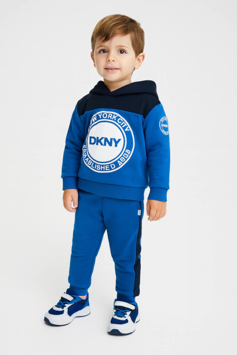 Kit 3 peças DKNY Azul Marinho Tamanho 4 anos - - comprar online