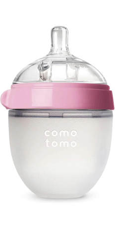 Mamadeira Comotomo 150 Ml Rosa De 0 A 3 Meses