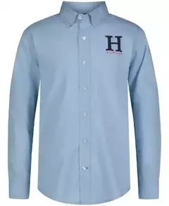 Camisa Tommy Hilfiger Azul Claro - TH7712 - Tamanho 12 - 14 anos na internet