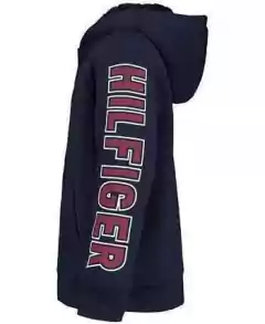 Moletom Infantil Tommy Hilfiger Forrado Sherpa Azul Marinho - TH7476 - Tamanho 5 anos - loja online