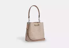New Bolsa Coach Rowan bucket bag in signature canvas na internet