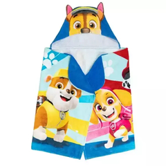 Toalha Infantil Paw Patrol Chase - Idade 3 a 7 anos