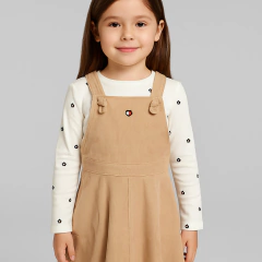 Conjunto Salopete Tommy Hilfiger - TH356 - Tamanho 6 anos - comprar online