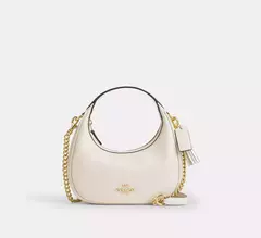 Bolsa Coach Carmen Mini Crossbody Gold Pearl - comprar online