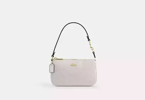 Bolsa Coach Nolita 19 - signature canvas/Gold/White/Chalk - comprar online