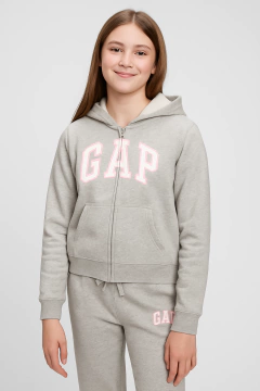 Conjunto Gap Infantil Menina Cinza - GAP7889 - Tamanho 14 - 16 anos - comprar online