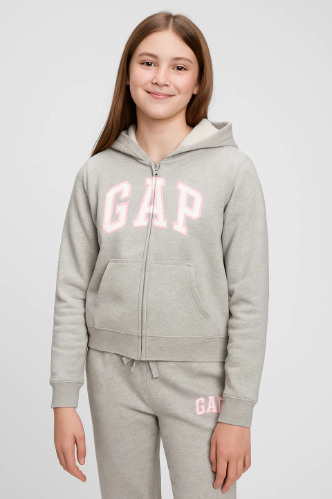 Conjunto Gap Infantil Menina Cinza - GAP7889 - Tamanho 14 - 16 anos - comprar online