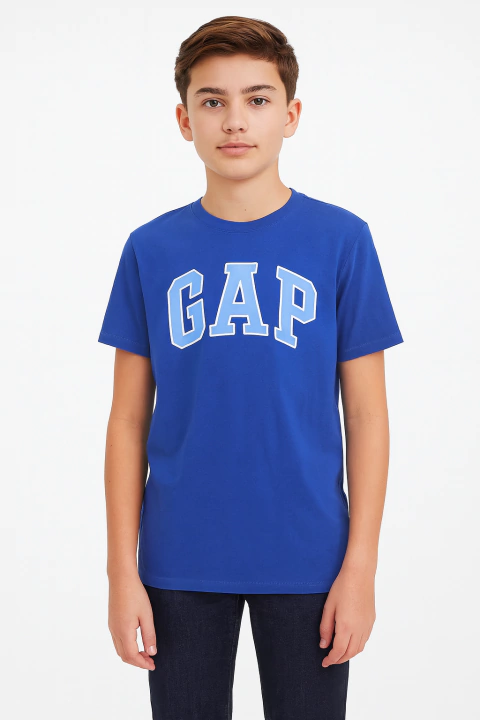 Camiseta Gap Royal Blue - GAP05- Tamanho 14 - 16 anos - comprar online