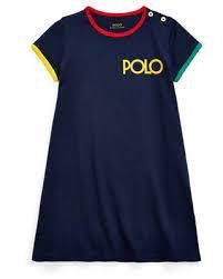 Vestido Cotton Logo Ralph Lauren - RL9195 - Tamanho 2 anos