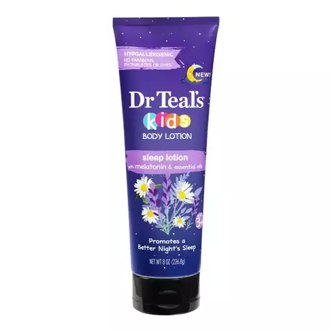 Dr Teals Kids Body Lotion Hidratante P/ Dormir 226,8 gramas - comprar online