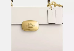 Bolsa Coach Eliza Top Handle Bag Off White - loja online