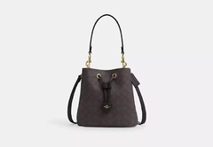 New Bolsa Coach Rowan bucket bag in signature canvas na internet