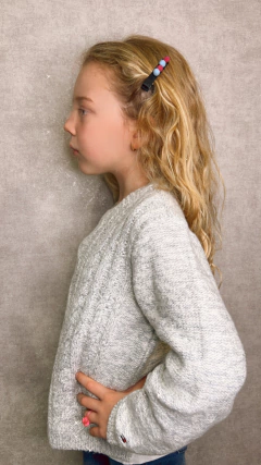 Blusão Tommy Hilfiger Menina Cinza - TH623 - Tamanho 6 - 7 anos na internet