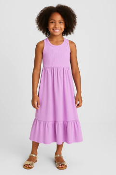 Vestido Infantil Gap Lilás - Gap29912- Tamanho 8 anos - comprar online