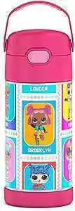 Garrafa Thermos FUNtainer LOL Rosa
