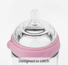 Mamadeira Comotomo 150 Ml Rosa De 0 A 3 Meses - comprar online