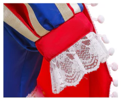 Fantasia Infantil Branca de Neve Premium - Tamanho 3 - 4 anos