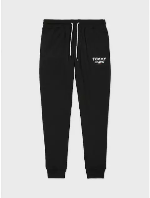 Calça Moletom Fleece Tommy Hilfiger Preta - TH832 - Tamanho GG