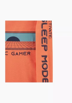 Pijama 4 peças Cotton Carter's Manga Longa "Gamer" - 3P842010 - Tamanho 6 anos na internet