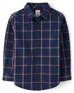 Camisa Social Gymboree - Menino - Tamanho 4 anos na internet