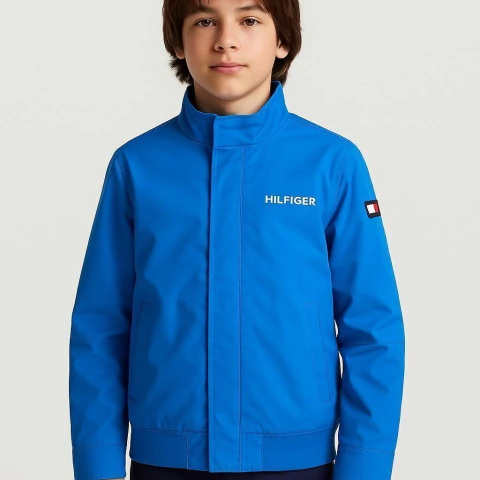 Jaqueta Infantil Tommy Hilfiger Regatta Azul - Tamanho 12 - 14 anos - comprar online