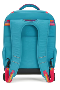 Mochila Kipling com rodinhas New Zea para laptop de 15 polegadas - Verde na internet