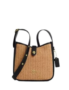 Bolsa Crossbody Hadley Coach - Preta - Modelo Pequeno - comprar online