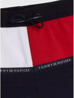 Short de Praia Tommy Hilfiger - THXB00 - Tamanho 10 - 12 anos na internet