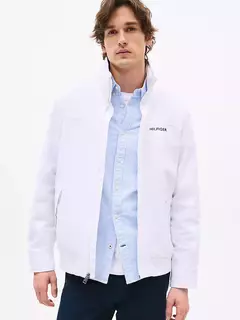 Jaqueta Lightweight Waterproof Tommy Hilfiger Branca - TH5621 - Tamanho M - comprar online