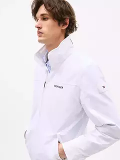 Jaqueta Lightweight Waterproof Tommy Hilfiger Branca - TH5621 - Tamanho M - loja online