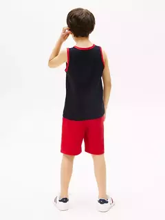 Regata Tommy Hilfiger Dual Color - TH8466 - Tamanho 4 - 5 anos - Mimos de Orlando