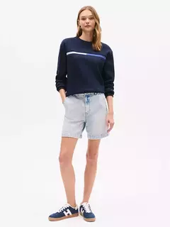 Moletom Tommy Hilfiger Feminino Azul Marinho - TH6292 - Tamanho G na internet