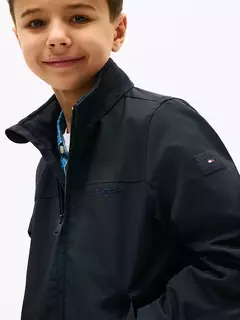 Jaqueta Infantil Tommy Hilfiger Regatta Azul Marinho - Tamanho 12 - 14 anos - loja online