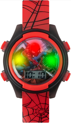 Relógio Marvel Spiderman Capa LCD Display - comprar online