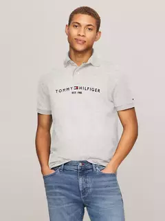 Camiseta Masculina Polo Tommy Hilfiger Cinza - TH0984 - Tamanho GG - comprar online