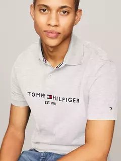 Camiseta Masculina Polo Tommy Hilfiger Cinza - TH0984 - Tamanho GG - Mimos de Orlando