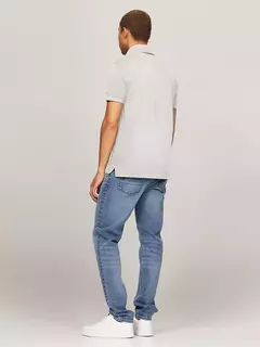 Camiseta Masculina Polo Tommy Hilfiger Cinza - TH0984 - Tamanho GG - loja online