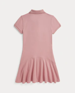 Vestido Infantil Polo Ralph Lauren Rosa - RL872 - Tamanho 8 - 10 anos - comprar online