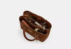 Imagem do Bolsa Coach Station Carryall Bag – Suede Marrom