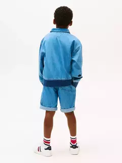 Jaqueta Jeans Infantil Tommy Hilfiger - TH6543 - Tamanho 4 - 5 anos - loja online
